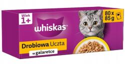 Whiskas Adult macskák csirkével, kacsával, baromfival, pulykával 80x85g
