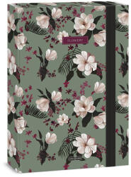 Ars Una Füzetbox ARS UNA A/4 Flowery Green 5535 (50855353) - mystock