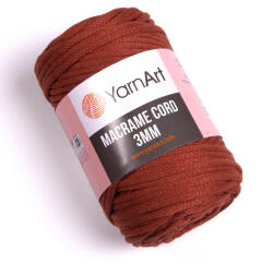YARNART macrame cord fonal 3mm 785 terrakotta