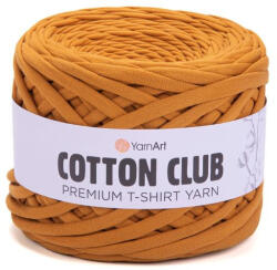 YARNART Cotton club minőségi, prémium pólófonal 7316 - Mustár