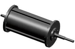 Magneo Smart Tambur magnetic half 1000 x 400 mm cu magneți din ferită pentru separare magnetică automată