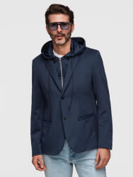 Ombre Clothing Стилно мъжко сако със съемна подплата и регулируемо качулка - тъмно синьо V2 M168 Ombre Clothing Ombre Clothing | Sin | МЪЖЕ | M