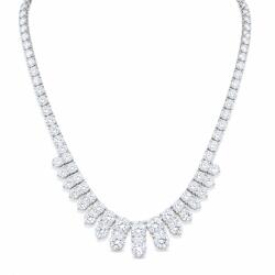 Raizel Colier tennis elegant, cu pietre din zirconiu, Luna (RZ2047)