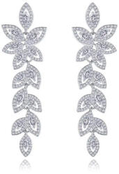 Raizel Cercei eleganti cu flori si petale din pietre de zirconiu, Valerie (RZ1159)