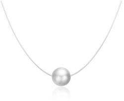 Raizel Colier cu fir transparent si perla, Melissa (RZ1963)