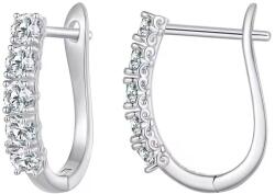 Raizel Cercei cu tortita din argint, cu pietre moissanite de 0.1CT, Forever Shine (RZ2026)
