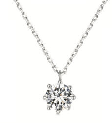 Raizel Colier din argint cu piatra moissanite de 0.8CT, Penelope (RZ1910)