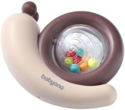 Babyono Бебешка дрънкалка Babyono - Охлюв, бежова (5901435415894)