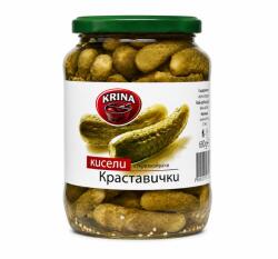 KRINA Крина Стерилизирани кисели краставички Екстра 680г
