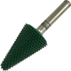 Saburrtooth Biax sculptura lemn SABURR - cap conic, tija Ø6 mm, 35 x 19 mm (Granulatie: Extra fina) (TX34/6-XF)
