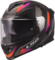LS2 Ff818 Storm Iii Sporty Matt Grey / Purple (C.LS.STORM III SP.G/LI-07)