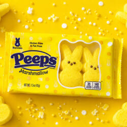  Peeps Marshmallow Bunny puha, cukorbevonatos pillecukor (42 g)