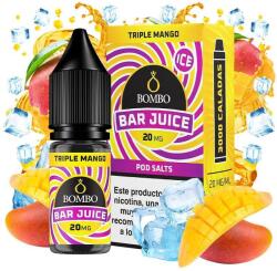 Bombo Bar Triple Mango Ice Nic Salts 10ml 10mg