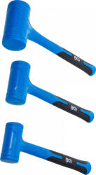 BGS technic Set ciocane de protecţie | fără recul | Ø 47 / 55 / 65 mm | 450 / 765 / 1275 g | 3 piese (BGS 74442) (74442) Ciocan