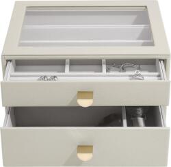 Stackers Casetă pentru bijuterii Stackers classic bej deschis cu 2 sertare (76060)