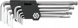 TOYA set chei hexagonale 2.5-10mm, cr-v (56475) (VO-56475) Cheie imbus