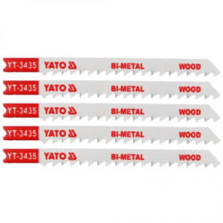 TOYA Pânză ferăstrău pendular T6TPI pentru metal 5 buc/set (YT-3435) (YT-3435) Fierastrau