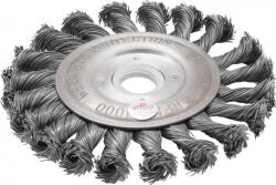 BGS technic Perie de sarma rotativa pentru flex, cu fir răsucit, 115mm (BGS 3985) (3985)