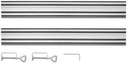 GRAPHITE Ghidaj pentru fierăstrău circular Energy+ 2 x 700 mm, cu conector, 2 cleme (58G023-732) (58G023-732) Disc de taiere