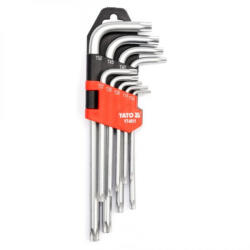 TOYA Set chei Torx 9 piese T10-T50 (YT-0511) Cheie torx