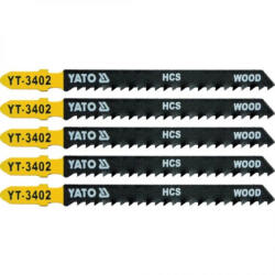 TOYA Pânză ferăstrău pendular T8TPI pentru lemn 5 buc/set (tăiere curată) (YT-3402) (YT-3402) Fierastrau