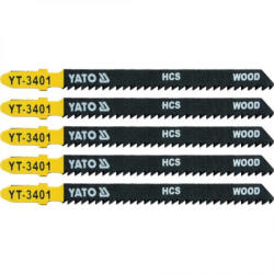 TOYA Pânză ferăstrău pendular T10TPI pentru lemn 5 buc/set (tăiere curată) (YT-3401) (YT-3401) Fierastrau