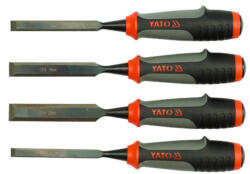 TOYA Set dalte pentru lemn 4 piese 10-12-16-20 mm CrV (YT-6281) Dalta