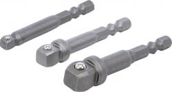 BGS technic Set adaptoare cu cap sferic pentru tubulare 1/4", 3/8", 1/2" (BGS 9162) (9162) Burghiu
