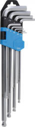 BGS technic Set imbusuri tip L in Inch cu cap sferic, 1/16"-3/8" (BGS 799) (799) Cheie imbus
