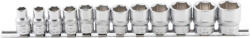 BGS technic Set chei tubulare, 6 colțuri | 10 mm (3/8") | 8 - 19 mm | 12 piese (BGS 9104) - sculeforte Cheie tubulara