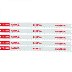 TOYA Pânză ferăstrău pendular T10TPI pentru metal 5 buc/set (YT-3444) (YT-3444) Fierastrau