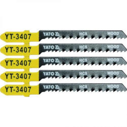 TOYA Pânză ferăstrău pendular T13TPI pentru lemn 5 buc/set (tăiere curată) (YT-3407) (YT-3407) Fierastrau