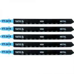 TOYA Pânză ferăstrău pendular T21TPI pentru metal 5 buc/set (YT-3416) Fierastrau