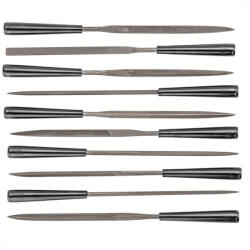 TOPEX Set de fișe cu ac 10 piese (3x140mm) (06A015) (06A015) Pila