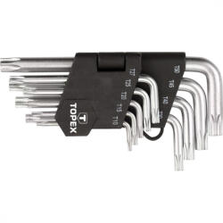 TOPEX SET TORX 9buc, T10-50 (35D960) (35D960) Cheie torx
