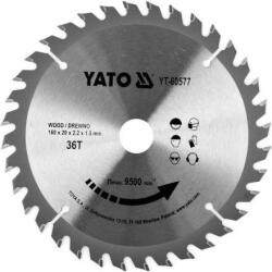 TOYA Disc fierăstrău pentru lemn 160×20×1, 5 mm / 36T (YT-60577) Fierastrau