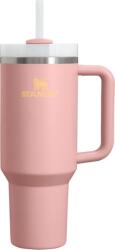 STANLEY Pahar termic cu pai Quencher H2.0 Flowstate Peach Rose 1, 18 l (10-12574-0181)