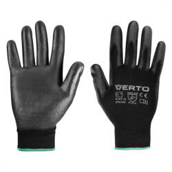 VERTO Mănuși de muncă, grădinărit, acoperite cu PU, 3131X, 11", partea superioară respirabilă (97H139) - sculeforte