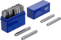 BGS technic Set poansoane litere| 5 mm (BGS 2032) (2032)
