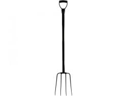FLO Furcă (pitchfork) cu mâner metalic 125 cm (35813) (FL-35813) Furca