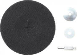 BGS technic Roata cu diametru 125mm pentru discuri de smirgher, codita 6mm (BGS 3074) (3074)
