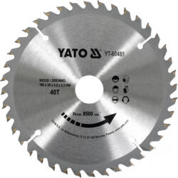 TOYA Disc fierăstrău pentru lemn 190/40T/30 mm (YT-60489) Fierastrau
