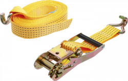 BGS technic Set chinga cu clicket pentru ancorare, lungime 8m, latime 50mm, sarcina max. 2549 kg (BGS 3494) (3494)