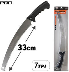 NAKAYAMA fierăstrău curbat pentru crengi 330 mm, 3 dinți, 7 dinți, mâner ergonomic (SSF351) (SSF351) Fierastrau