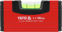 TOYA mini nivelă de buzunar 100 mm (YT-30350) (YT-30350)