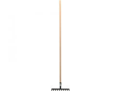 TOYA Greblă cu mâner din lemn 10 dinți 140cm (35781) (FL-35781) Grebla