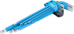 BGS technic Set chei tip L | extra lungi | imbus/imbus cu cap sferic 1, 5 - 10 mm | 9 piese (BGS 35100) (35100) Cheie imbus