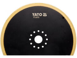 TOYA Pânză fierăstrău multifuncțional 100 mm bi-metal cu nitrură de titan (YT-34701) (YT-34701) Fierastrau