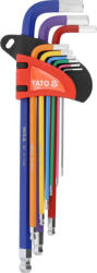 TOYA Set chei imbus 1, 5-10 mm 9 buc. (YT-05635) (YT-05635) Cheie imbus