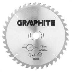 GRAPHITE Fierăstrău circular, din carbura de tungsten, 300x30mm, 40 de dinți (55H606) (55H606) Disc de taiere